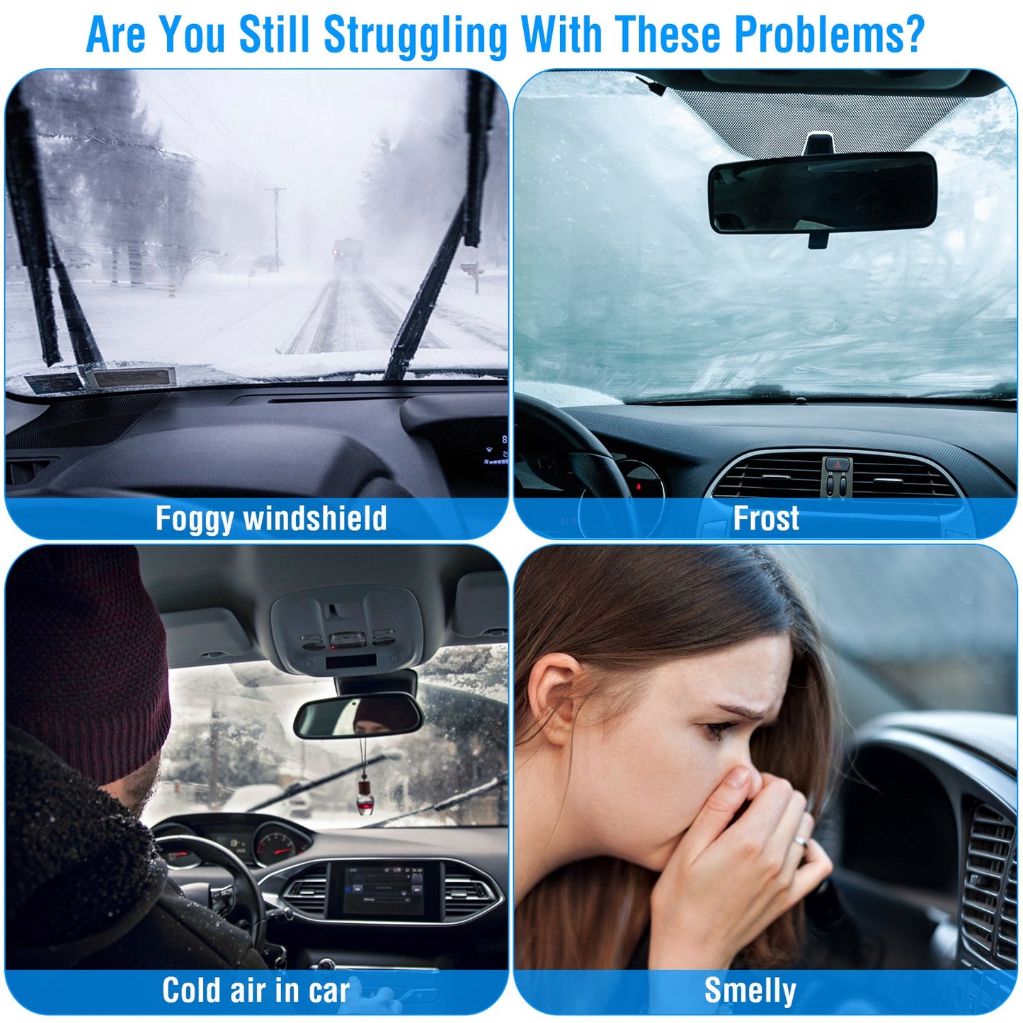 12V 150W Portable Car Auto Heater Heating Fan 2 in 1 Defroster Demister