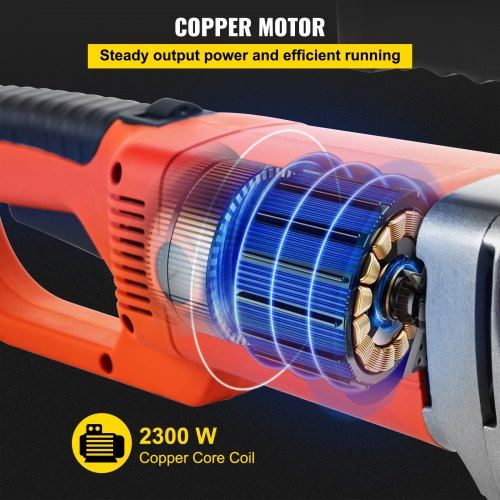 Electric Pipe Threader 2300W Pipe Threading Machine with 4 Dies 1/2" - 1 1/4"
