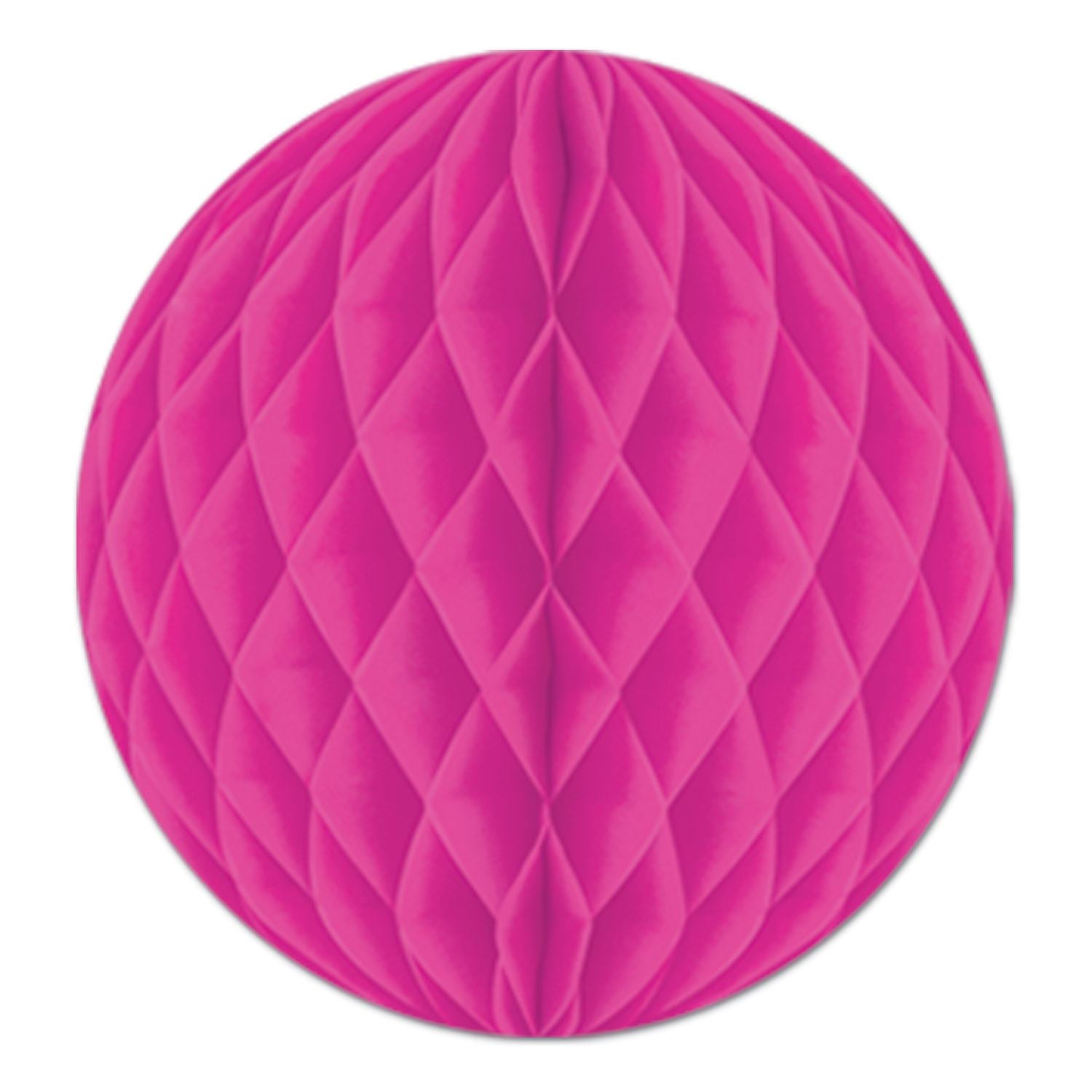 Beistle Cerise Art-Tissue Ball - General Occasion | Party Supply | Decoration