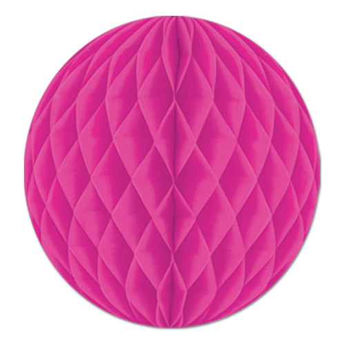 Beistle Cerise Art-Tissue Ball - General Occasion | Party Supply | Decoration