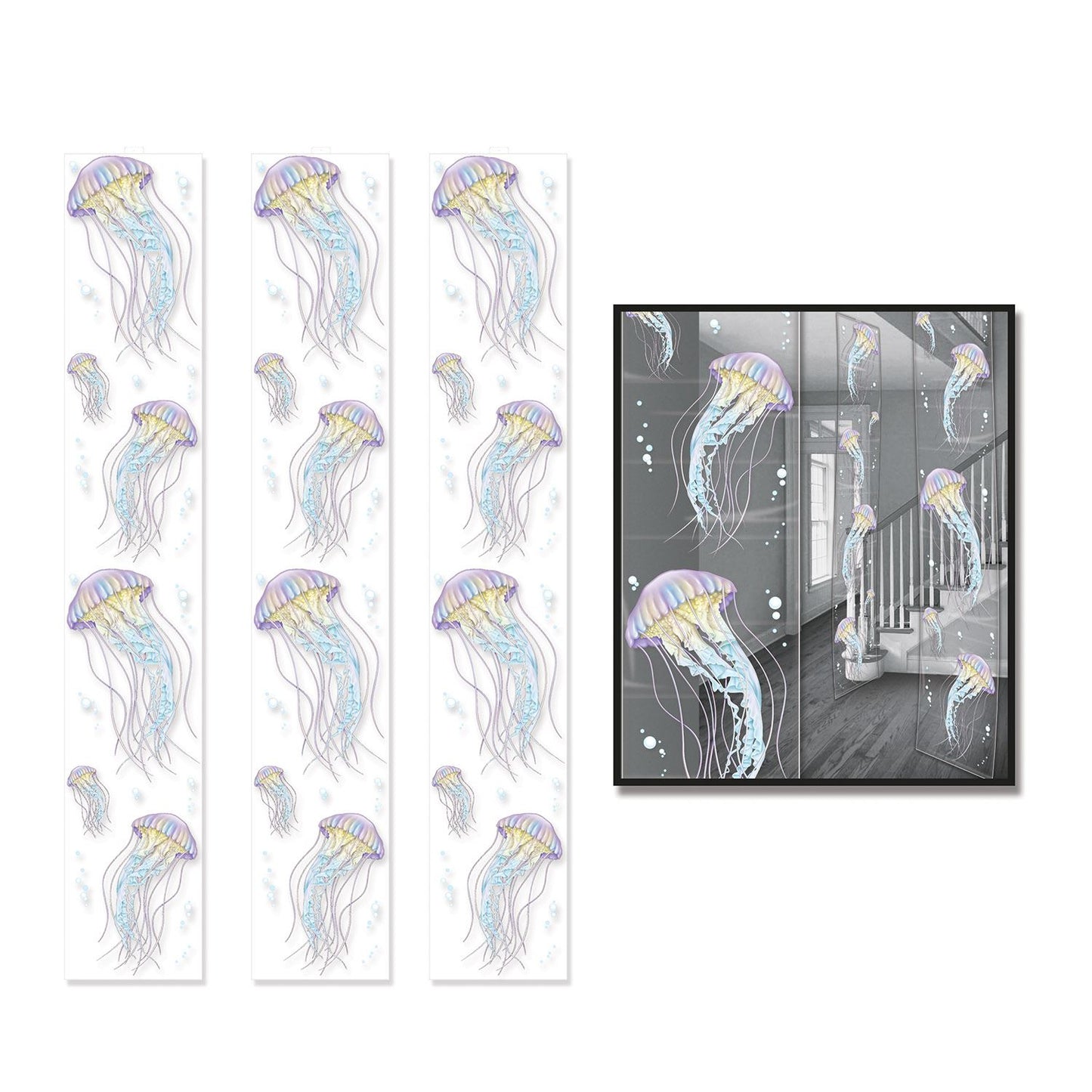 Beistle Jellyfish Party Panels - Under The Sea | Party Supply | Decoration