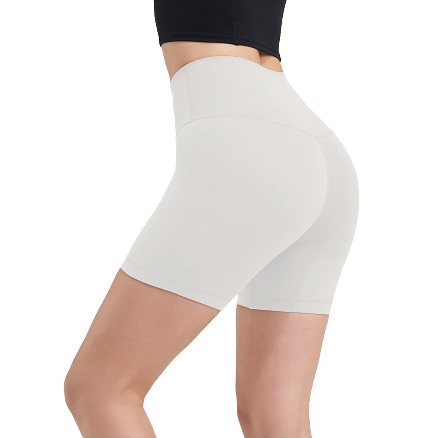 Women s High Waist Biker Shorts Tummy Control Pants Athletic Leggings Spandex