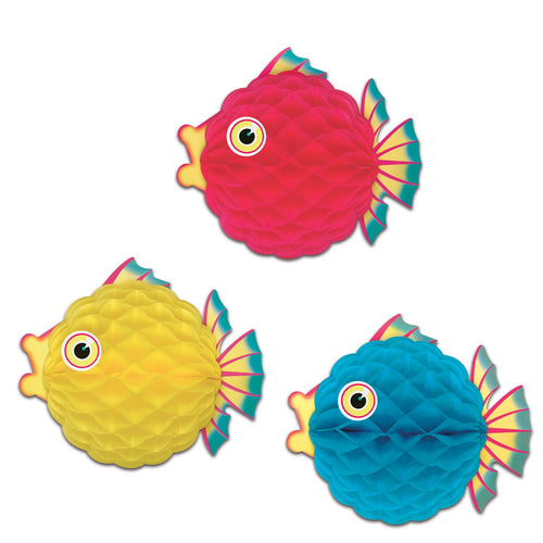 Beistle Tissue Bubble Fish - Under The Sea | Party Supply | Decoration