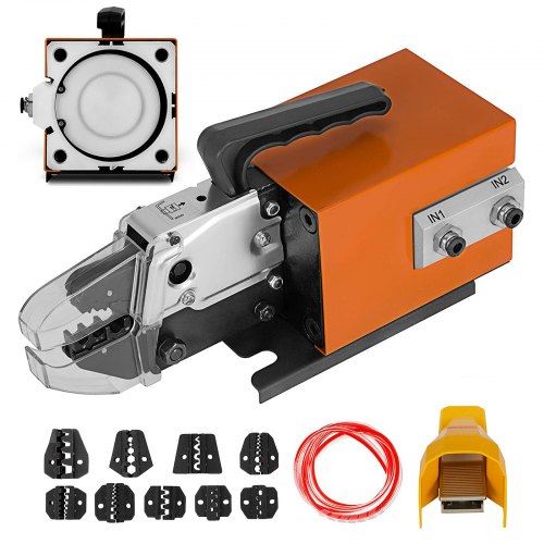 Pneumatic Crimping Tool Am-10 Air Powered Wire Terminal Crimping Machine Crim