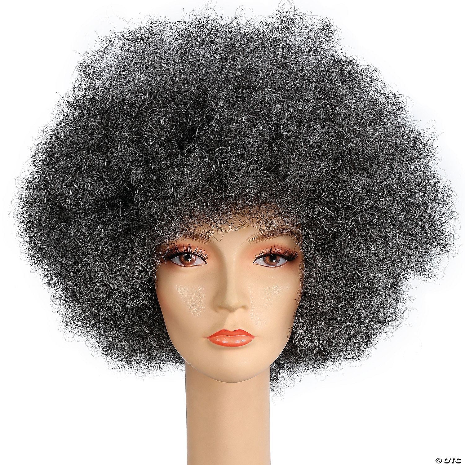 Deluxe Afro Wig | Brown/Gray