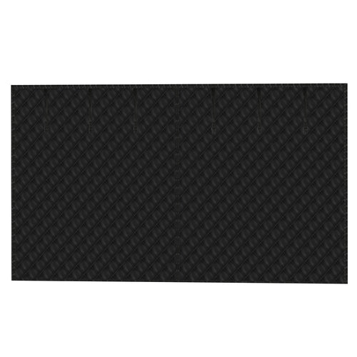16*7FT Magnetic Thermal Insulated Garage Door Curtain for Winter Two-Car Garage