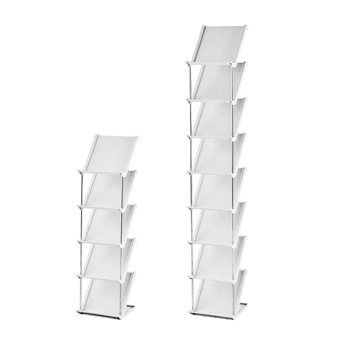 8 Tier Vertical Shoe Rack Narrow Free Standing Storage Organizer for Entryw 0143