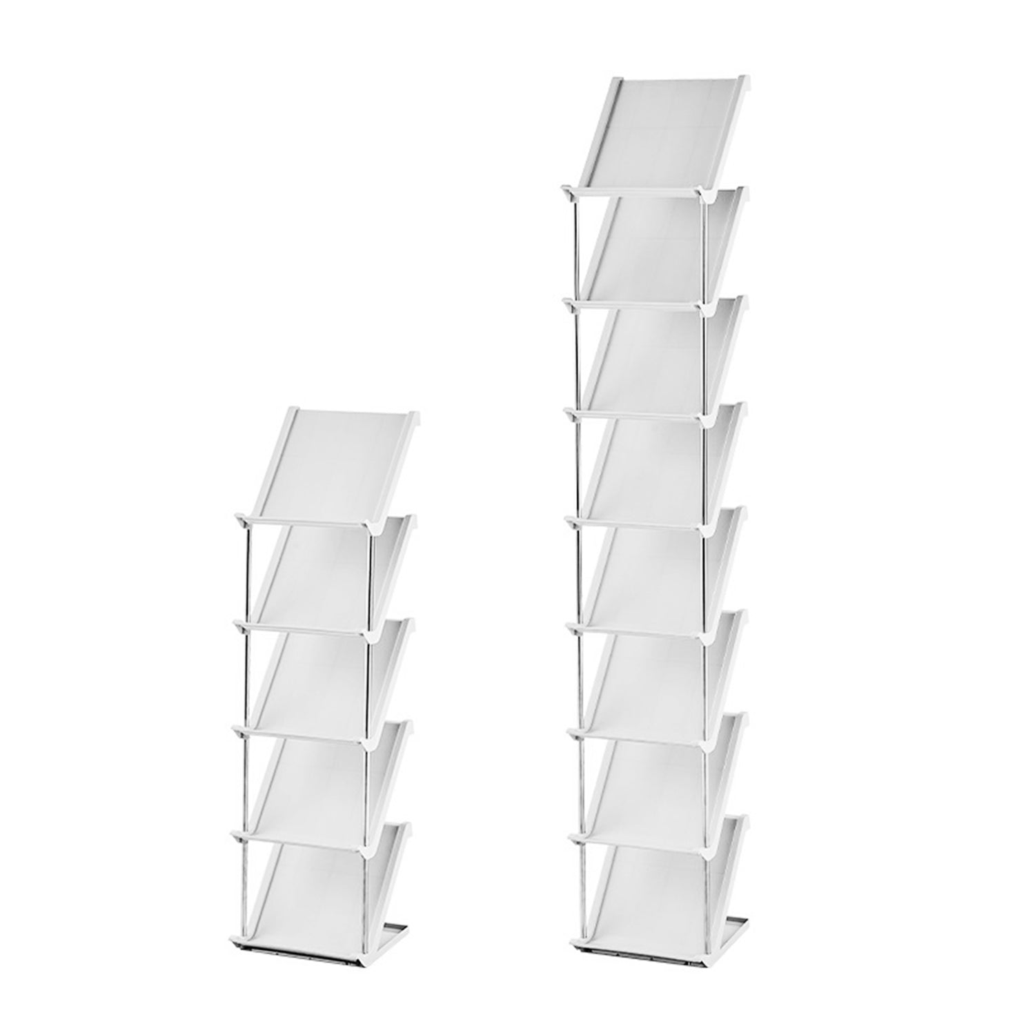 8 Tier Vertical Shoe Rack Narrow Free Standing Storage Organizer for Entryw 0143