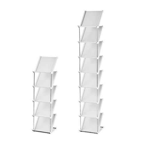 8 Tier Vertical Shoe Rack Narrow Free Standing Storage Organizer for Entryw 0143