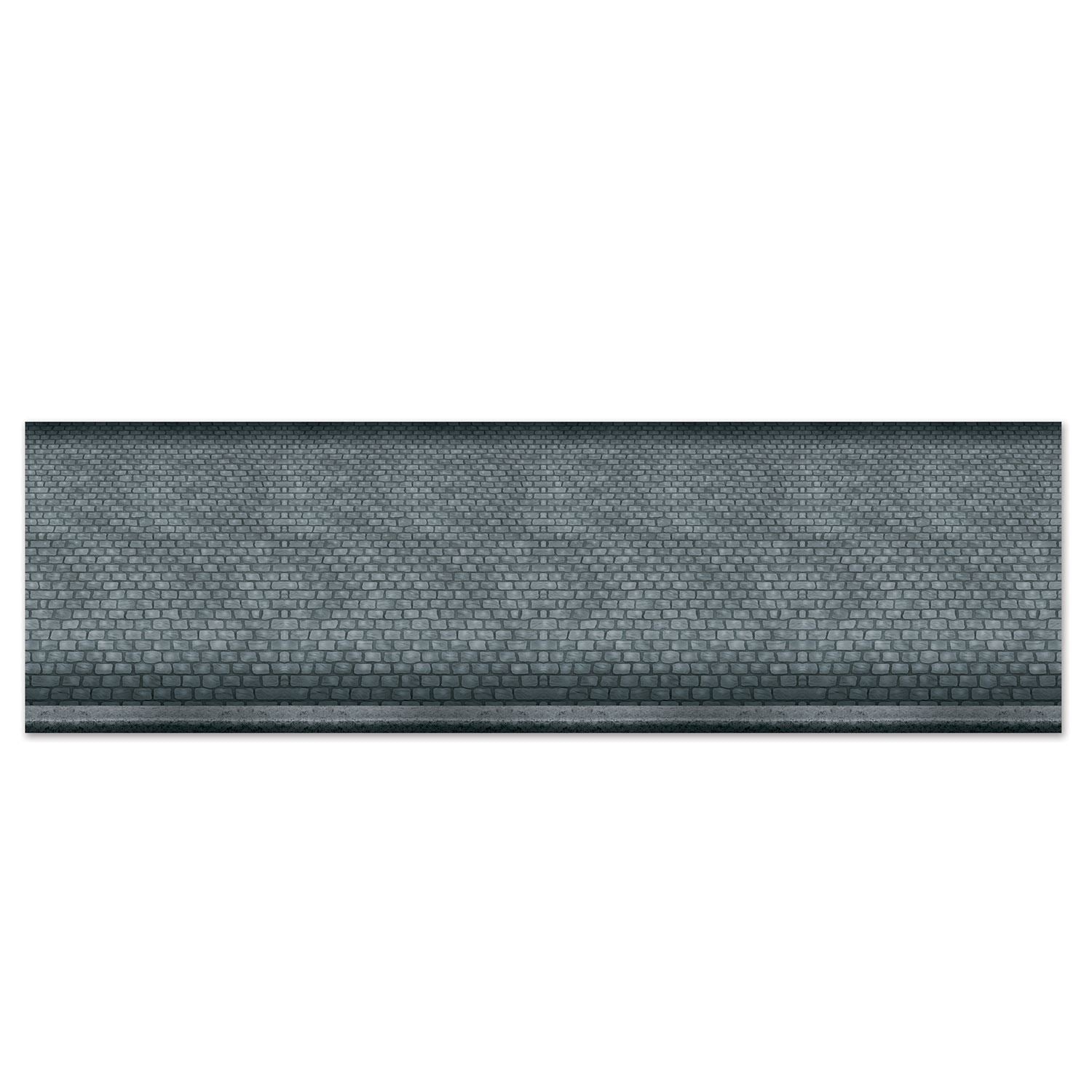 Beistle Cobblestone Street Border - Sherlock Holmes | Party Supply