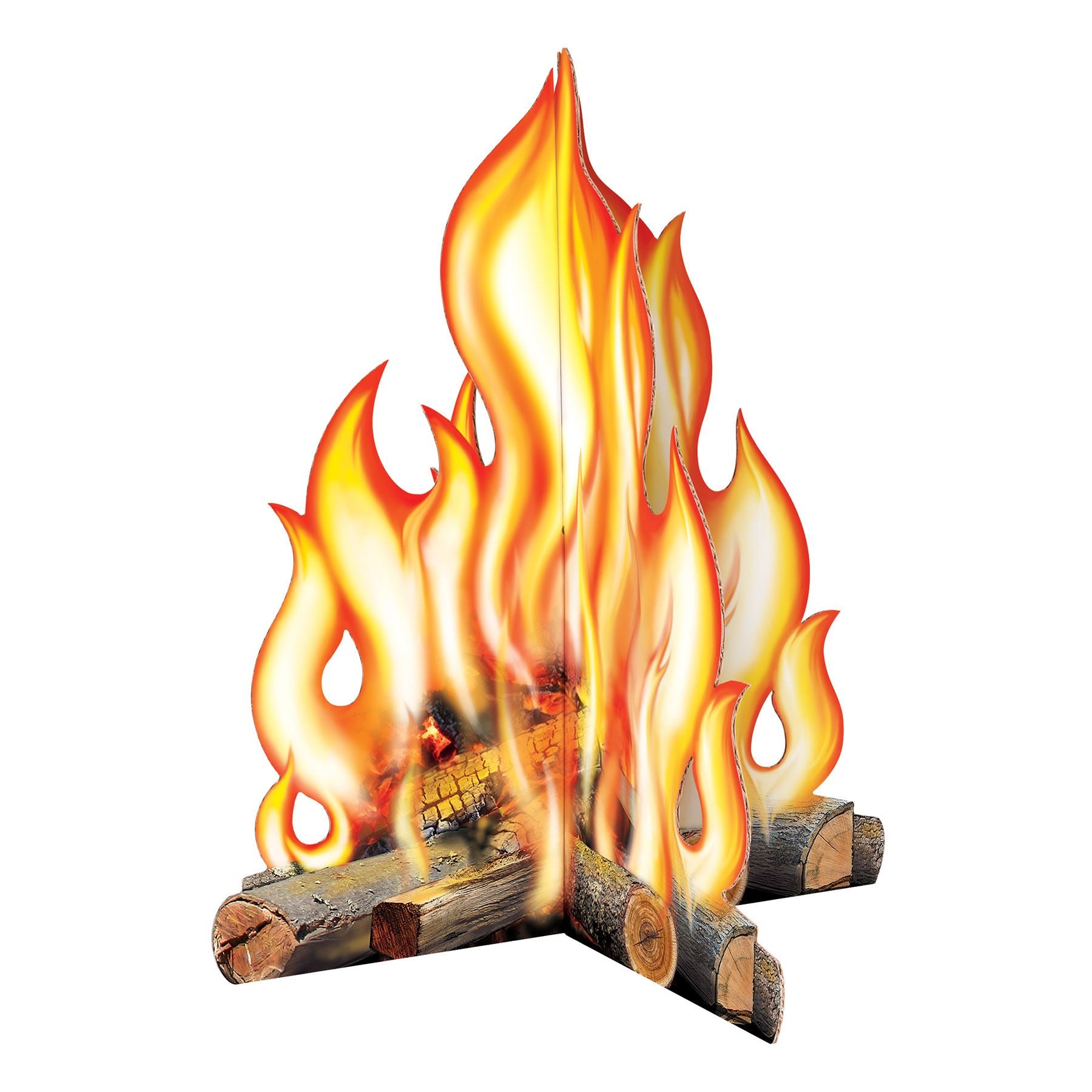Beistle 3-D Campfire Prop - Western | Party Supply | Decoration