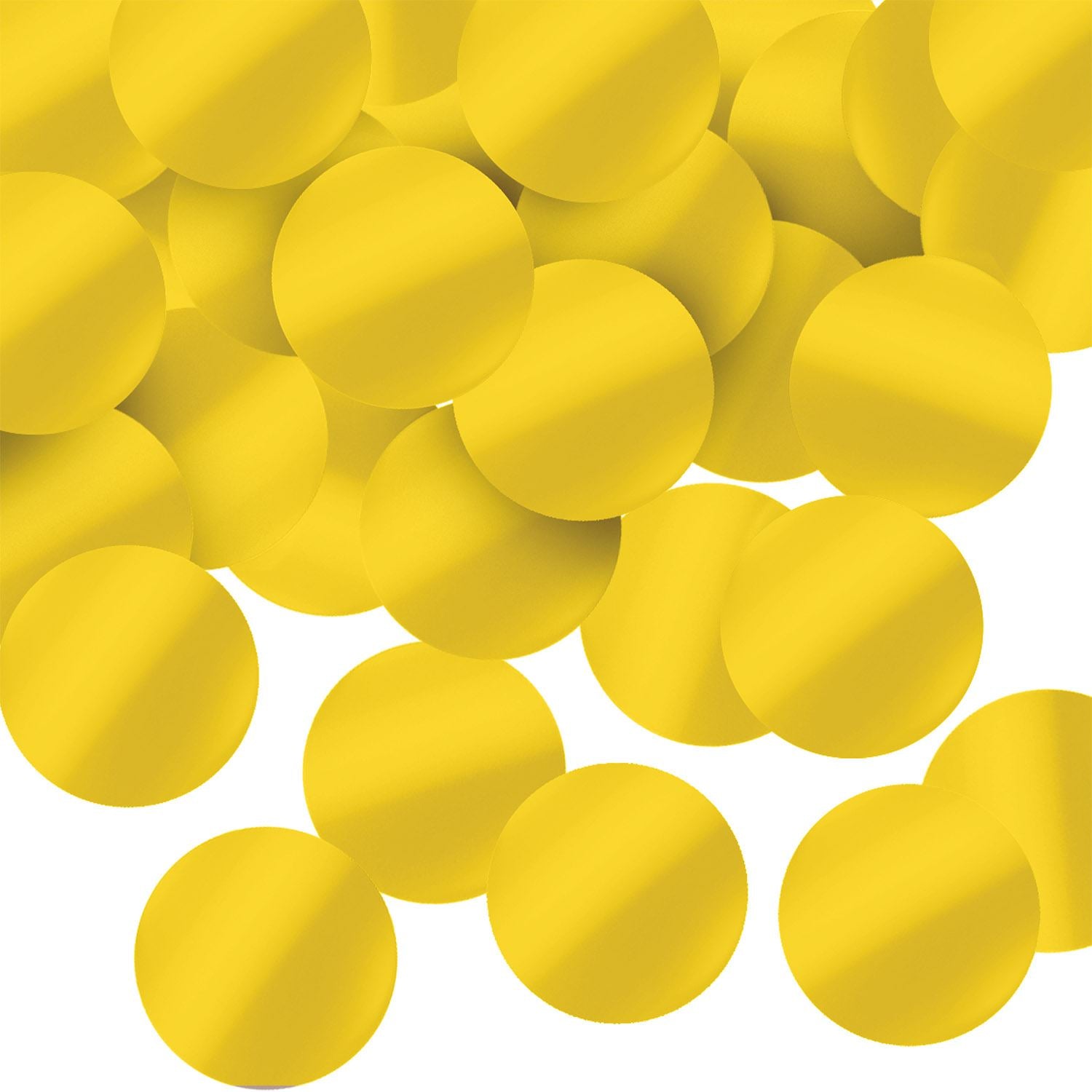 Beistle Metallic Deluxe Dot Confetti -Gold - General Occasion | Party Supply