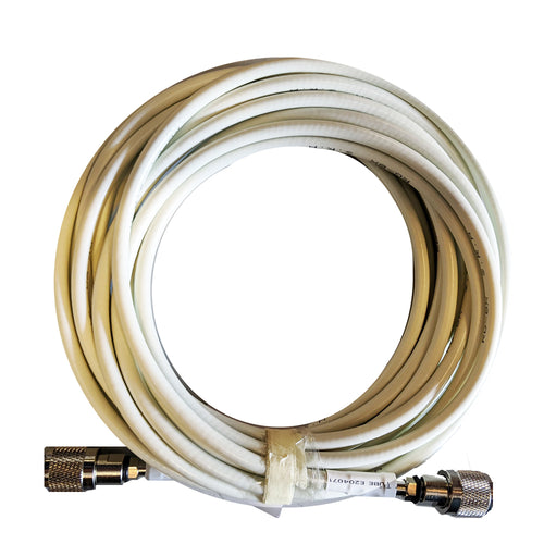 Shakespeare 20 Cable Kit f/Phase III VHF/AIS Antennas - 2 Screw On PL259S RG-8X Cable w/FME Mini Ends Included [PIII-20-ER]