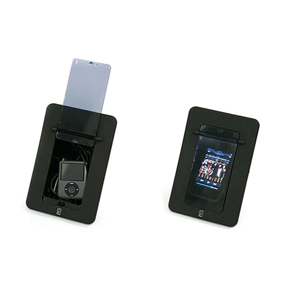 Poly-Planar Spa Side Smartphone Enclosure w/Door - Black [PM2]