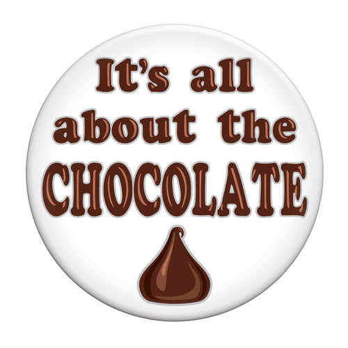Beistle It's All About The Chocolate Button - General Occasion | Party Supply