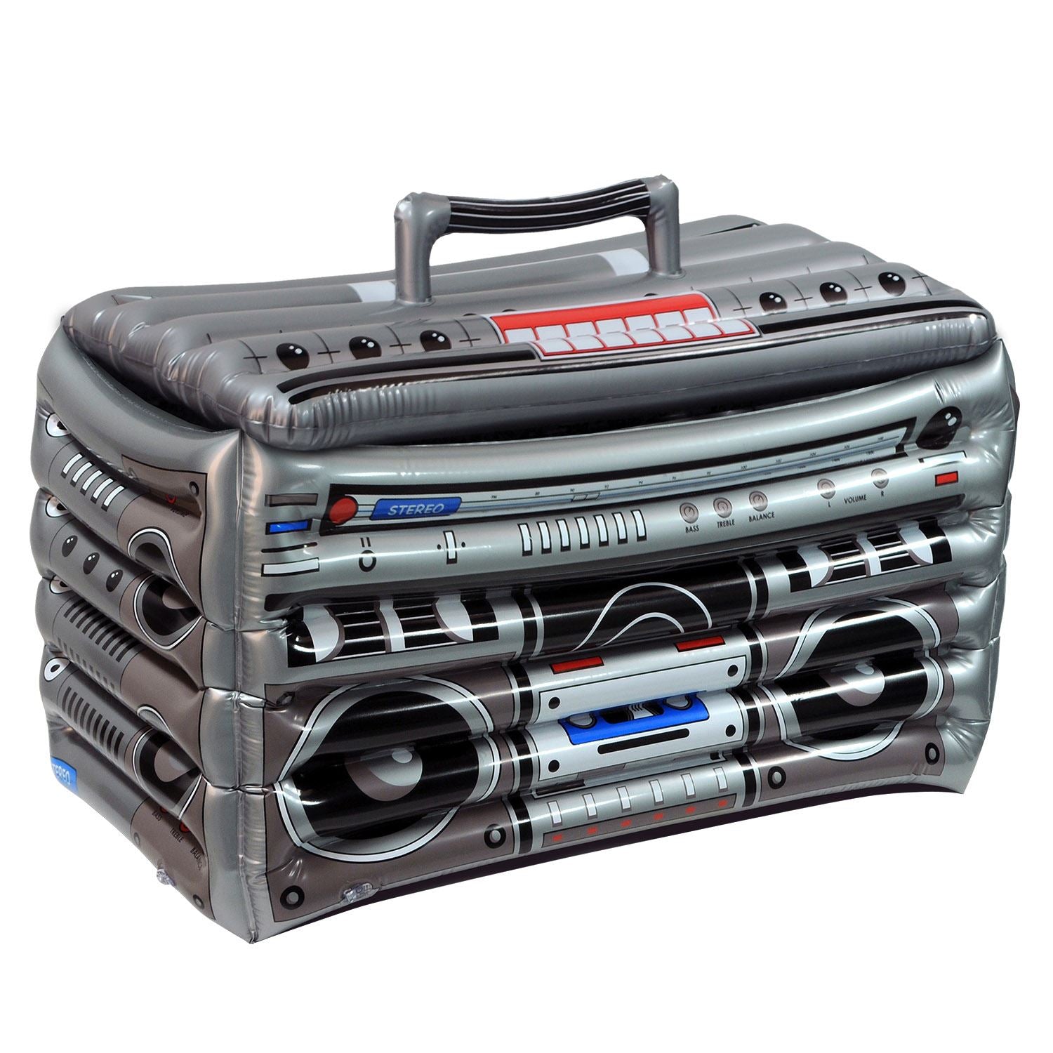 Beistle Inflatable Boombox Cooler - 80's | Party Supply | Decoration