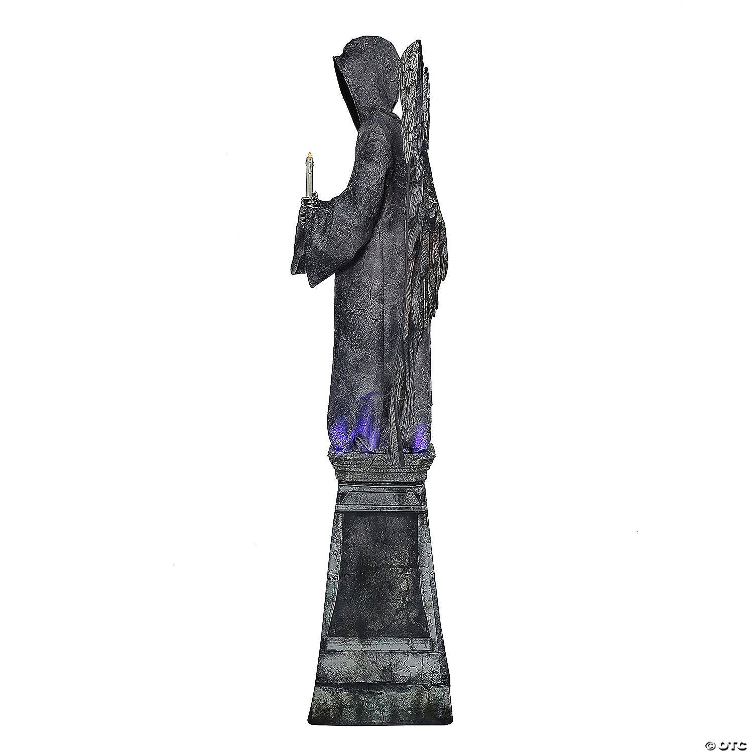 96" Cemetery Angel Animated Halloween Prop | Halloween Decoration