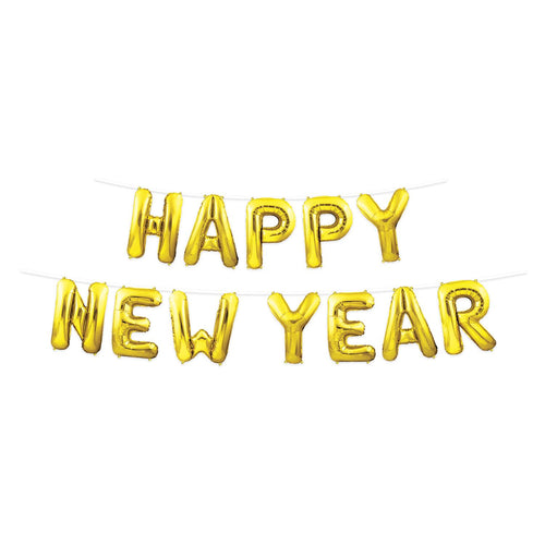 Beistle Happy New Year Balloon Streamer - New Years | Party Supply