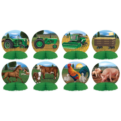 Beistle Farm Mini Centerpieces | Party Supply | Decoration