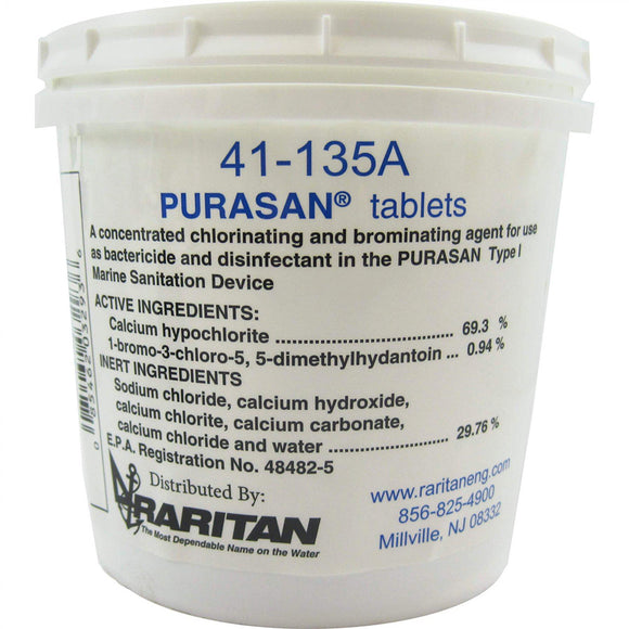 Raritan PURASAN EX Refill Tablets *1 Tub of 6 Tablets [41-135A]