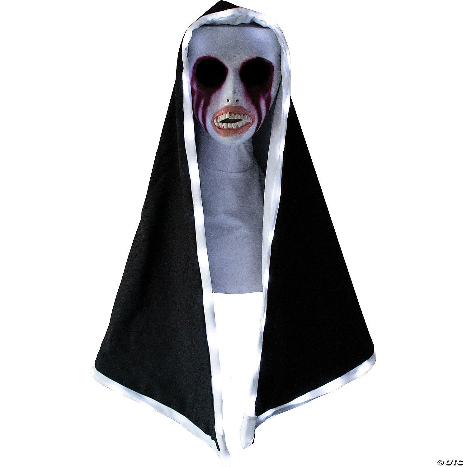 Purge Nun Mask Lightup Hood