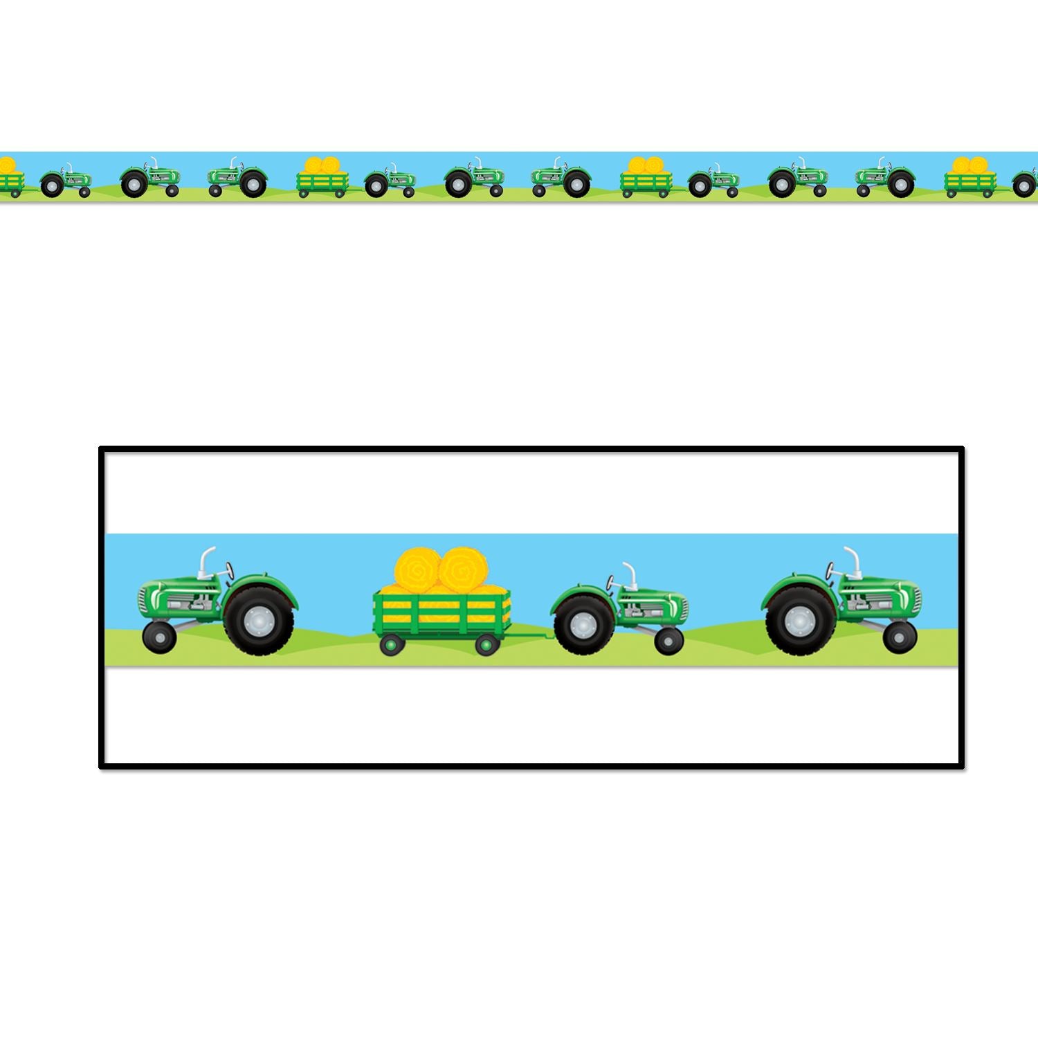 Beistle Tractor Party Tape - Farm | Party Supply | Decoration