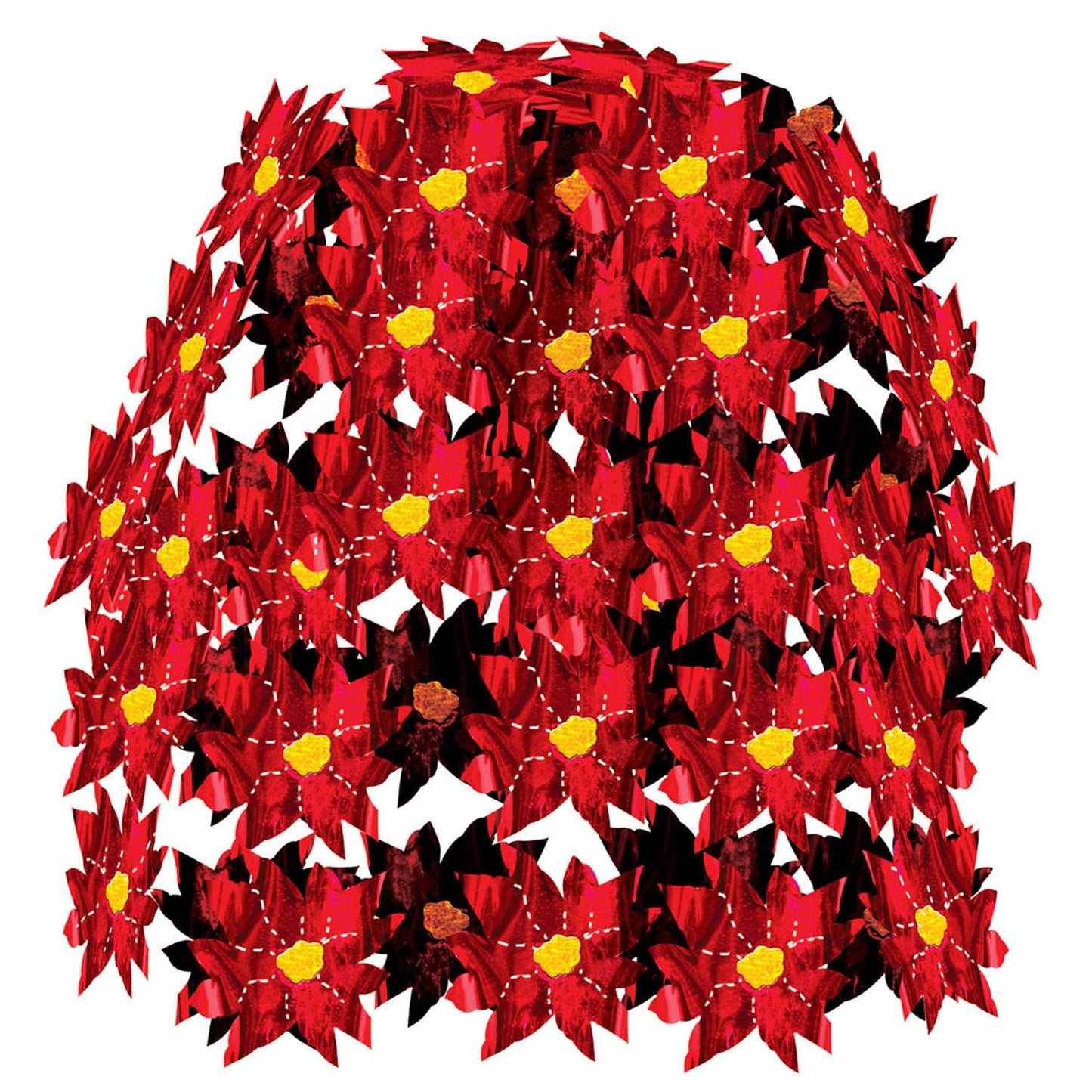 Beistle Poinsettia Cascade - Christmas/Winter | Party Supply | Decoration