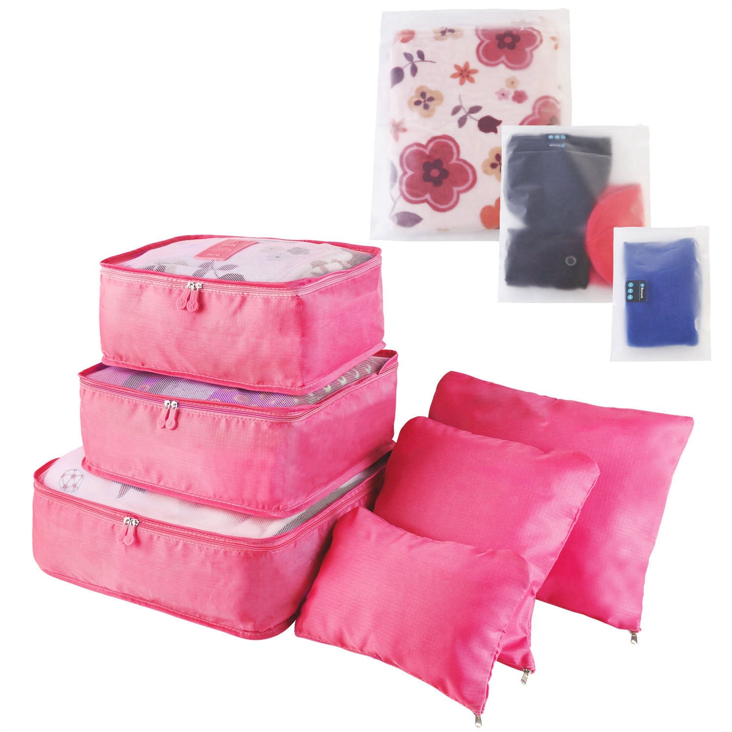 9Pcs Clothes Storage Bags Water-Resistant Travel Luggage Organizer Clothing 1862