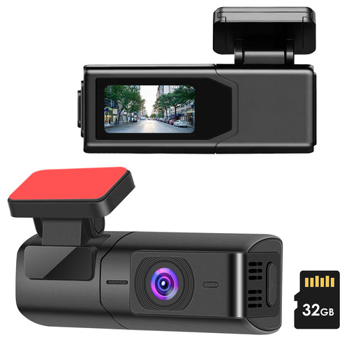 2K HD Front Dash Cam For Car With IPS Screen Night Vision Loop Recording