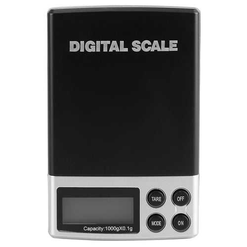 iMounTEK Digital Scale 1000g x 0.1g Pocket Electronic Kitchen Scale with 6