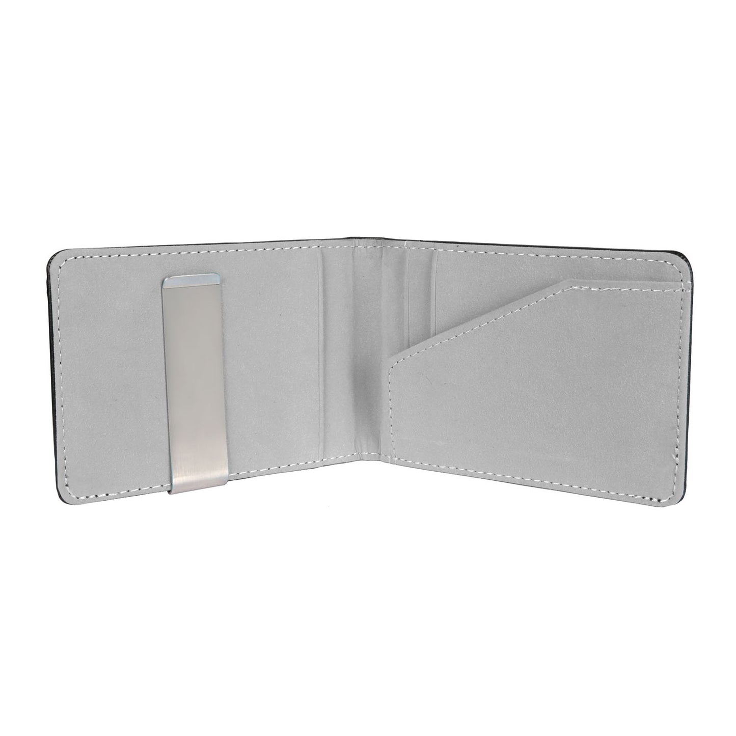 Unisex PU Leather Wallet RFID Blocking Slim Bifold Credit Card Holder with