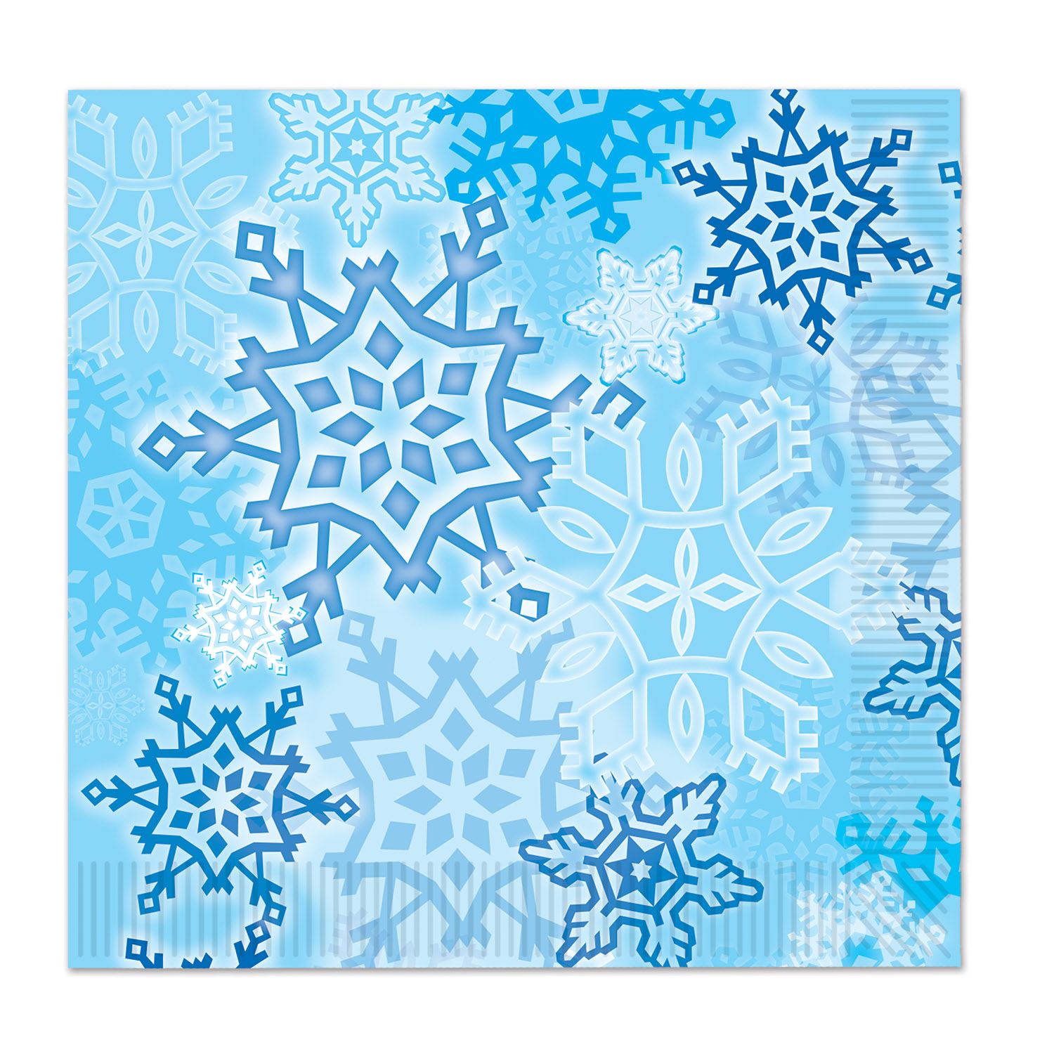 Snowflake Luncheon Napkins