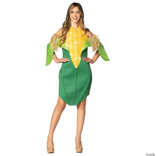 Womens Corn on the Cob Dress Costume