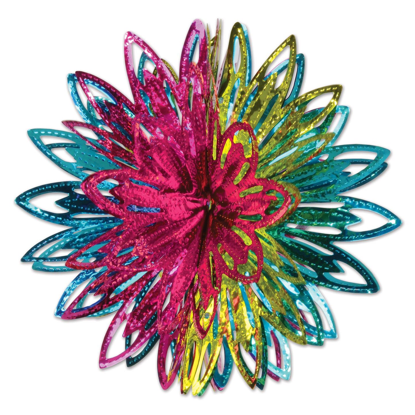 Beistle Metallic Starburst Balls - General Occasion | Party Supply