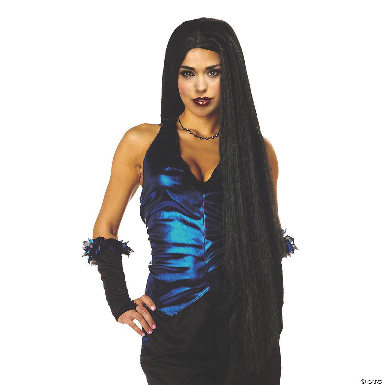 Wig 36 Inch Long Black