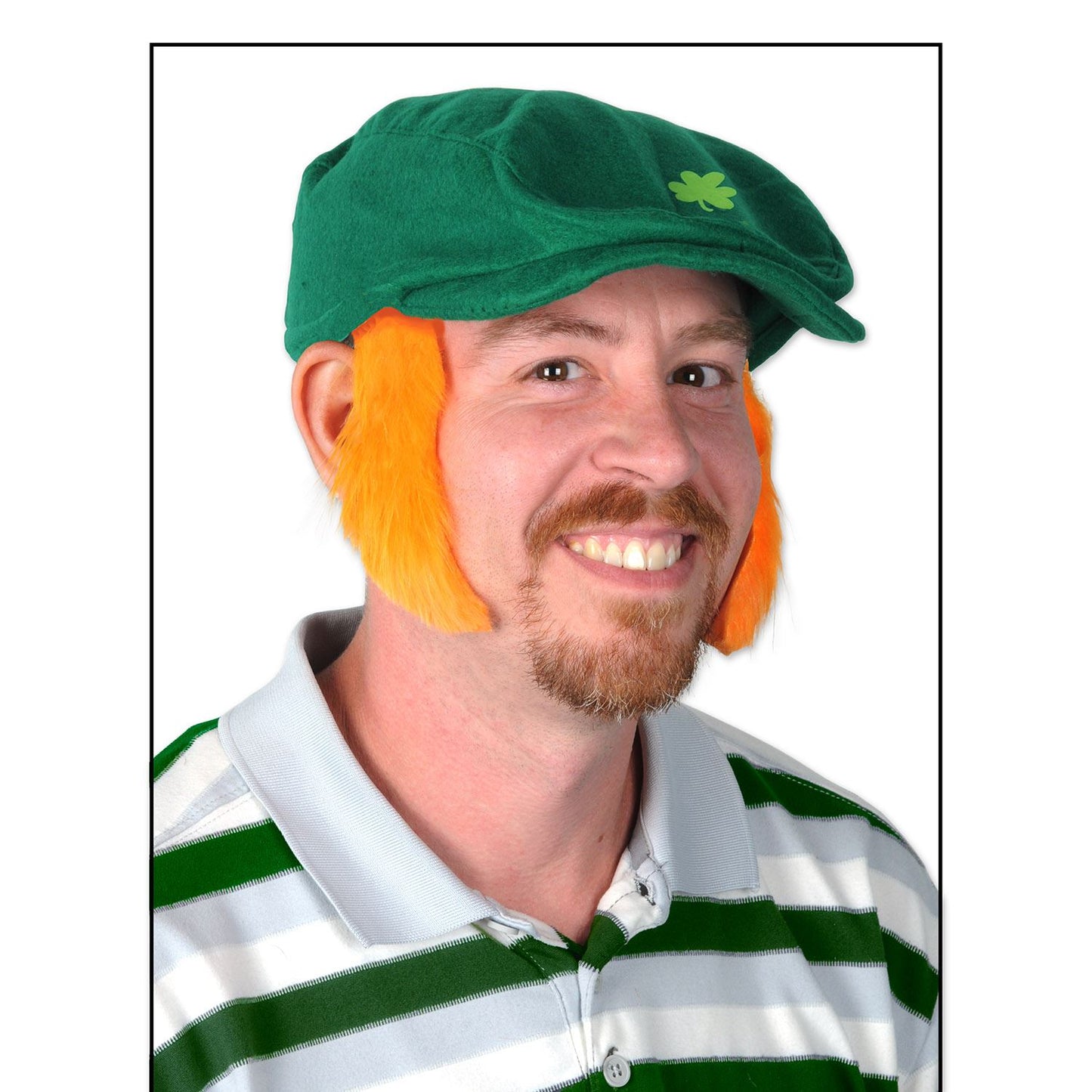 Beistle Sideburns - Orange - St. Patricks | Party Supply | Decoration