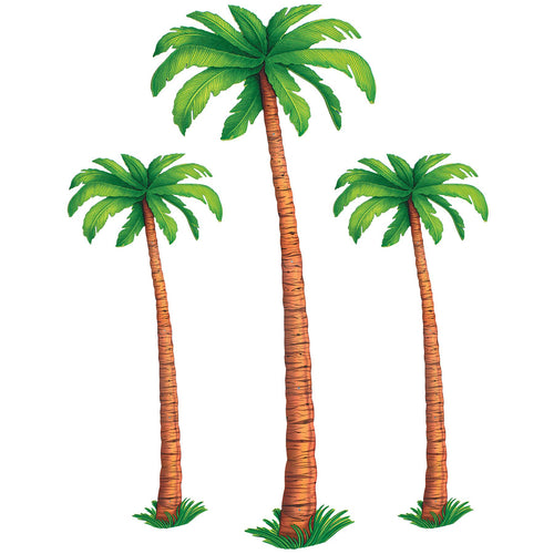 Beistle Jointed Palm Trees - Party Supply Decoration for Luau