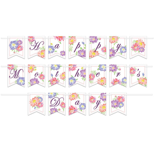 Beistle Happy Mother's Day Streamer - Mothers/Fathers Day | Party Supply
