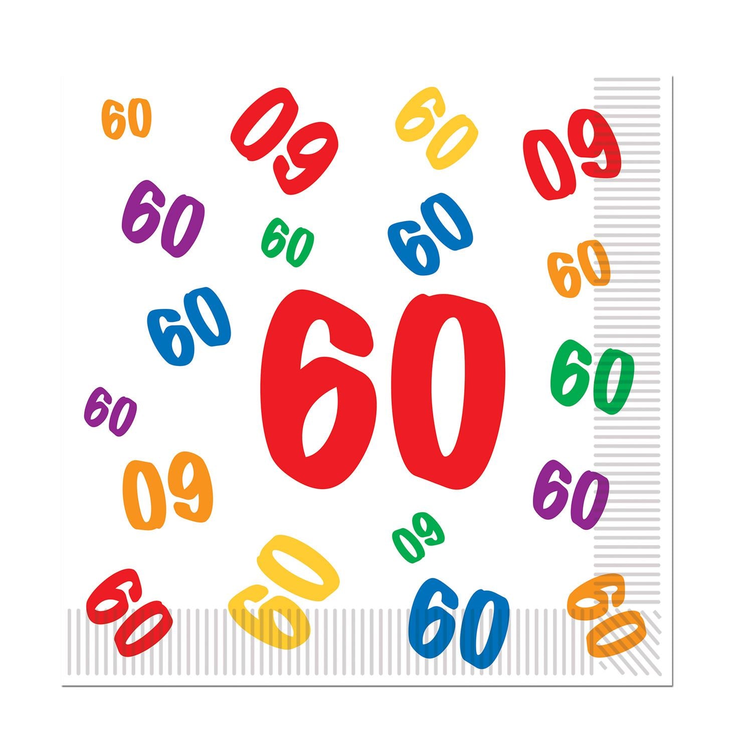 Beistle 60 Luncheon Napkins - Birthday-Age Specific | Party Supply