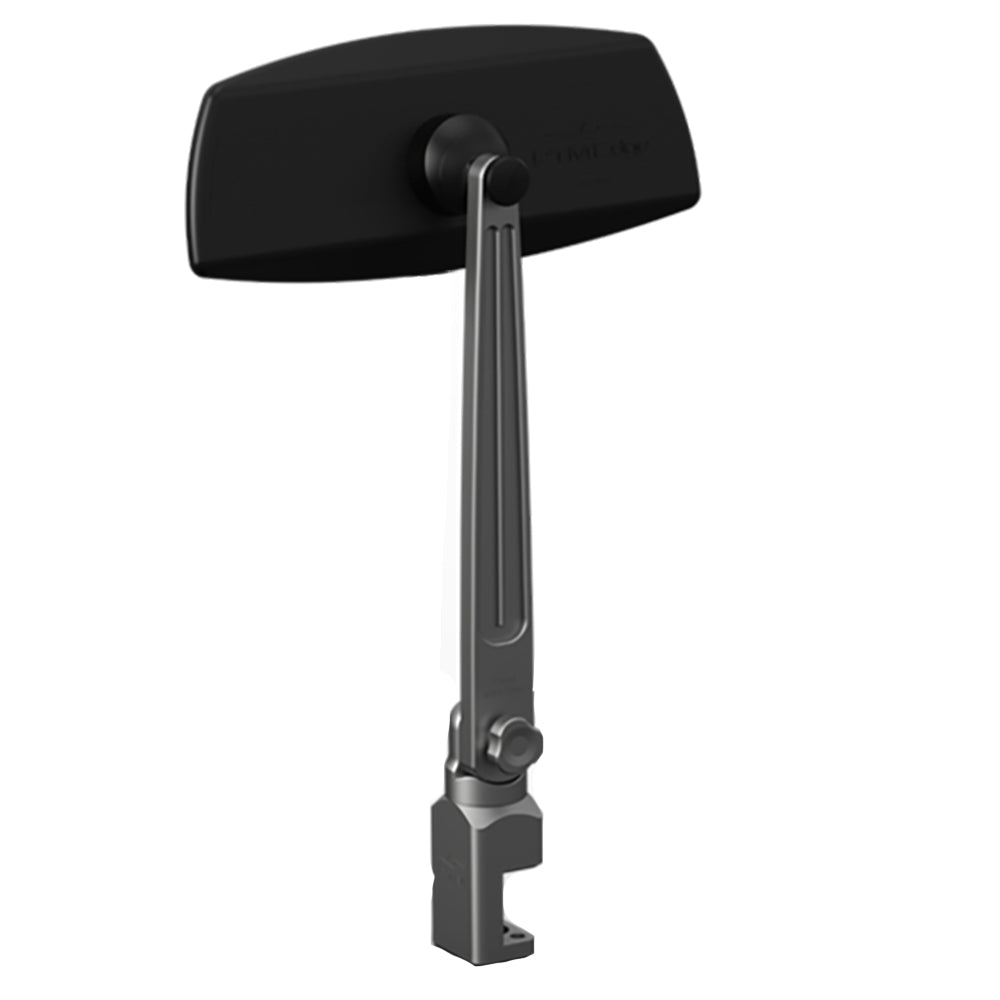 PTM Watersports Pontoon Mirror/Bracket Kit w/VR-100 Pro PCX-200 (Titanium Grey) [P13157-200TEBGR]