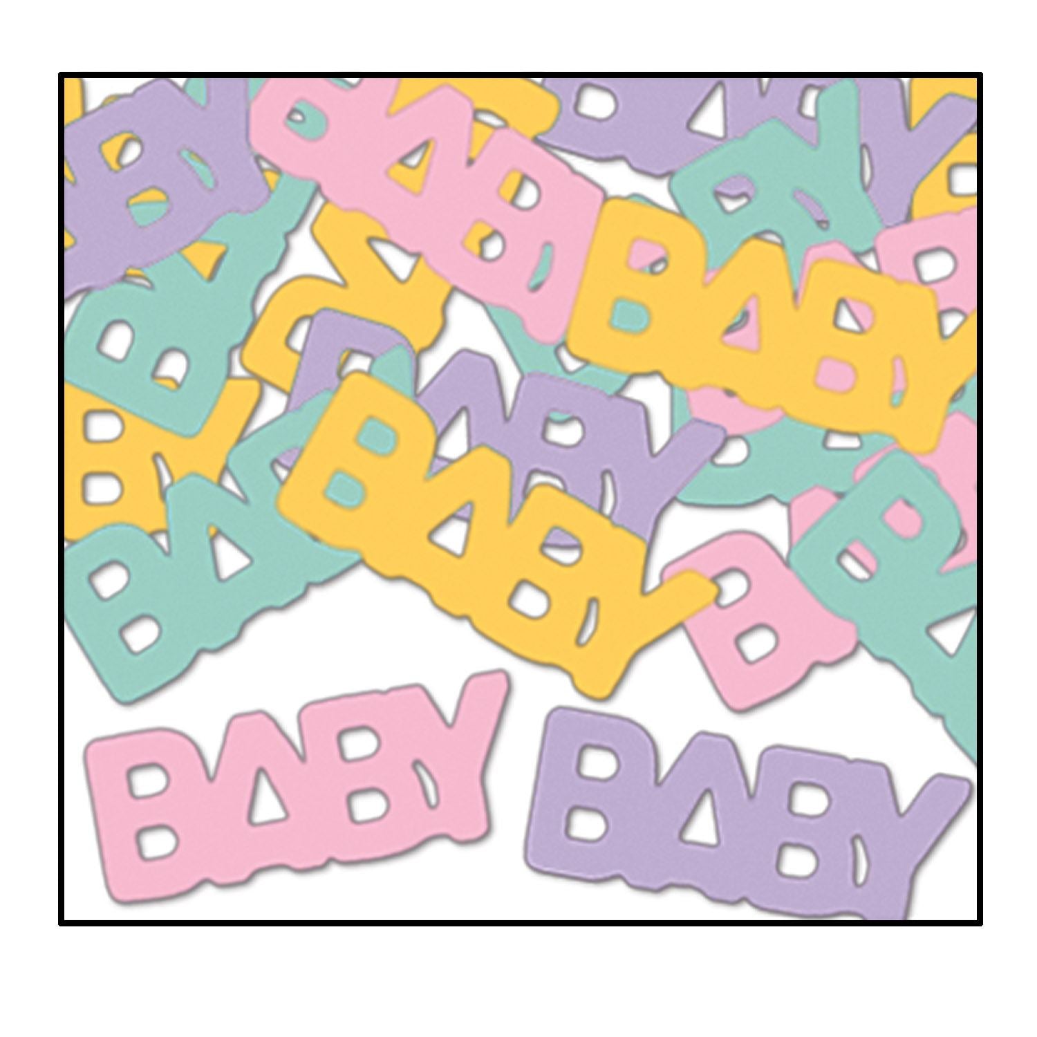 Beistle Baby Fanci-Fetti - Baby Shower | Party Supply | Decoration
