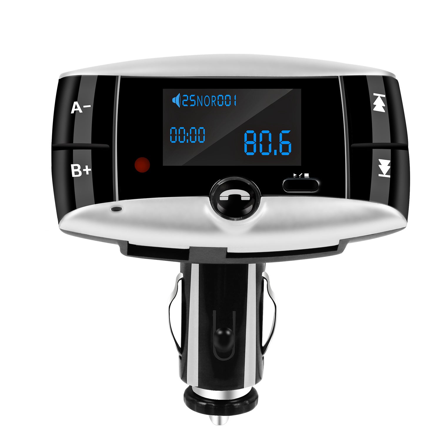 Car Wireless FM Transmitter USB Charger Hands-free Call MP3 Player SD Card