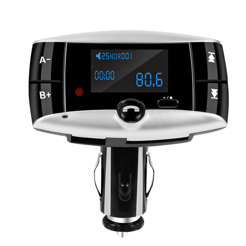 Car Wireless FM Transmitter USB Charger Hands-free Call MP3 Player SD Card