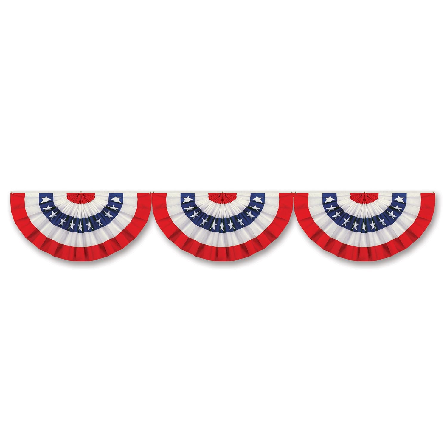 Beistle Jointed Red, White, and Blue Bunting Cutout - Patriotic | Party Supply