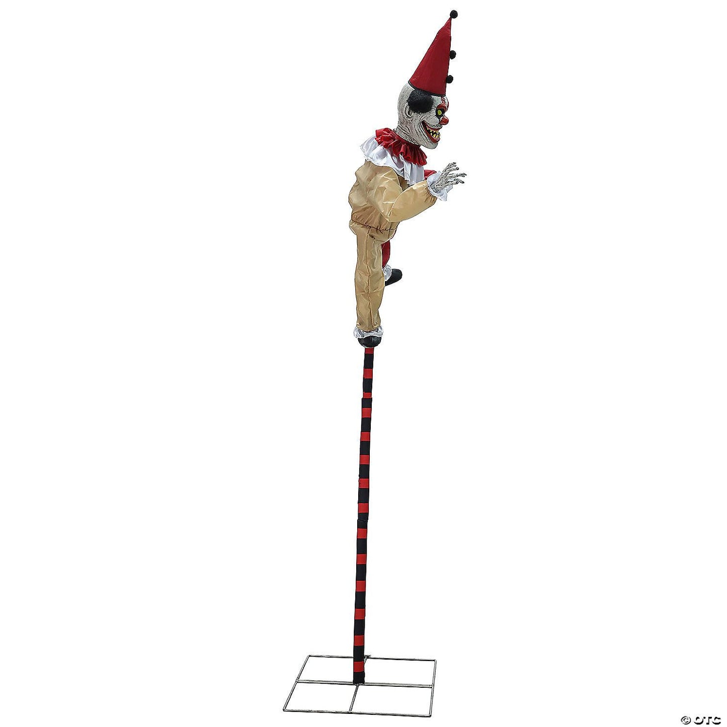 96" Sideshow Balancing Clown Animated Halloween Prop | Halloween Decoration