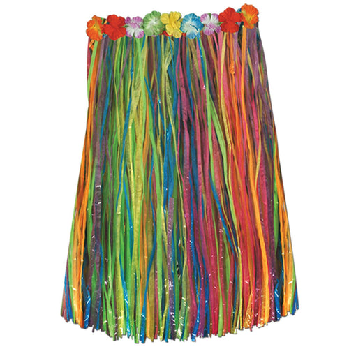 Beistle Adult Artificial Grass Hula Skirt (Multicolor) - Luau | Party Supply
