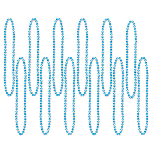 Beistle Turquoise Party Beads - General Occasion | Party Supply | Decoration
