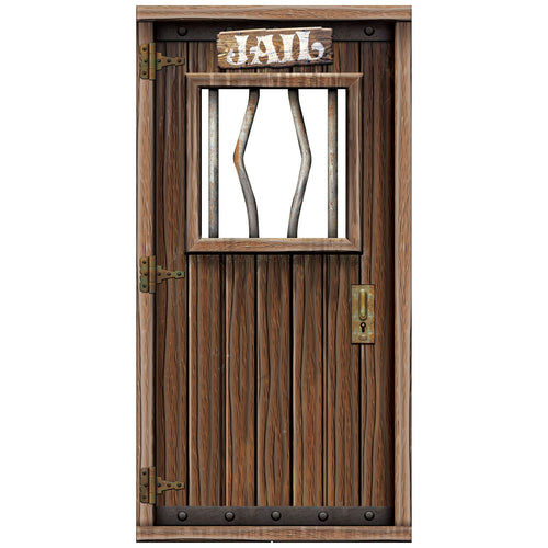 Beistle Jail Photo Prop Stand-Up - Western | Party Supply | Decoration