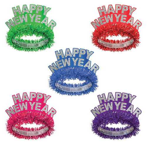 Beistle Happy New Year Regal Tiara - New Years | Party Supply | Decoration