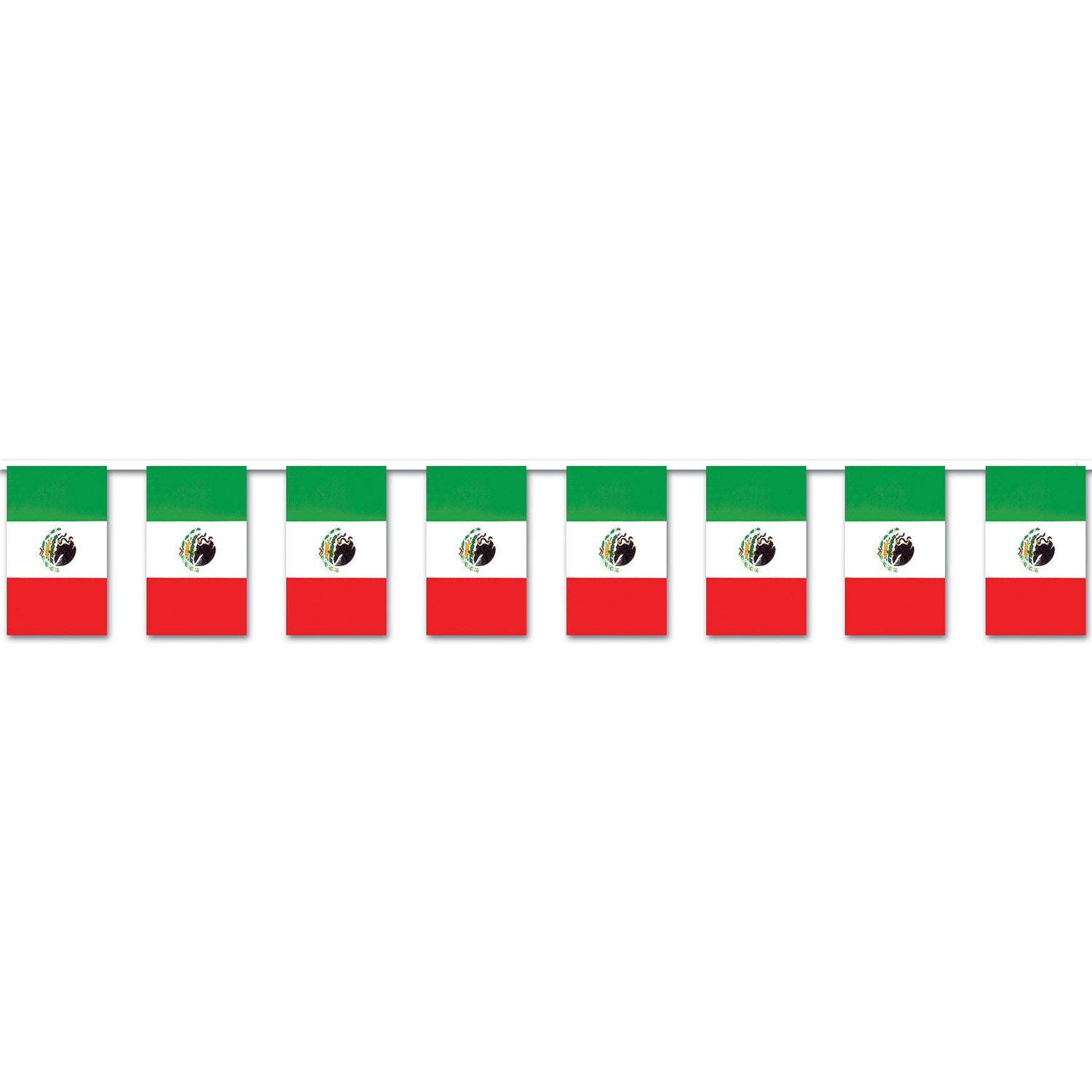 Beistle Outdoor Mexican Flag Banner - Fiesta/Cinco de Mayo | Party Supply